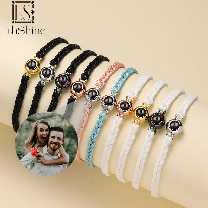 Men's Photo Projection Bracelet | Men's Photo Bracelet | Personalisr Au