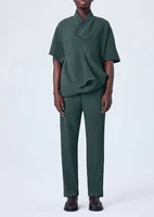 Miyake Fold 2025 New Men's Multi-shape Casual Jacket Fashion Deformation Sleeve Short Sleeve 1