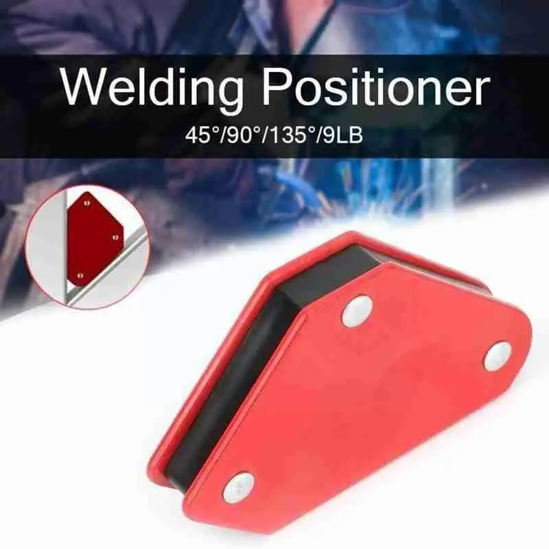 1pcs 25lbs Welding Magnetic Holder Strong Magnet 3 Power Welder Tool Soldering Locator Angle Positioner Q2s8
