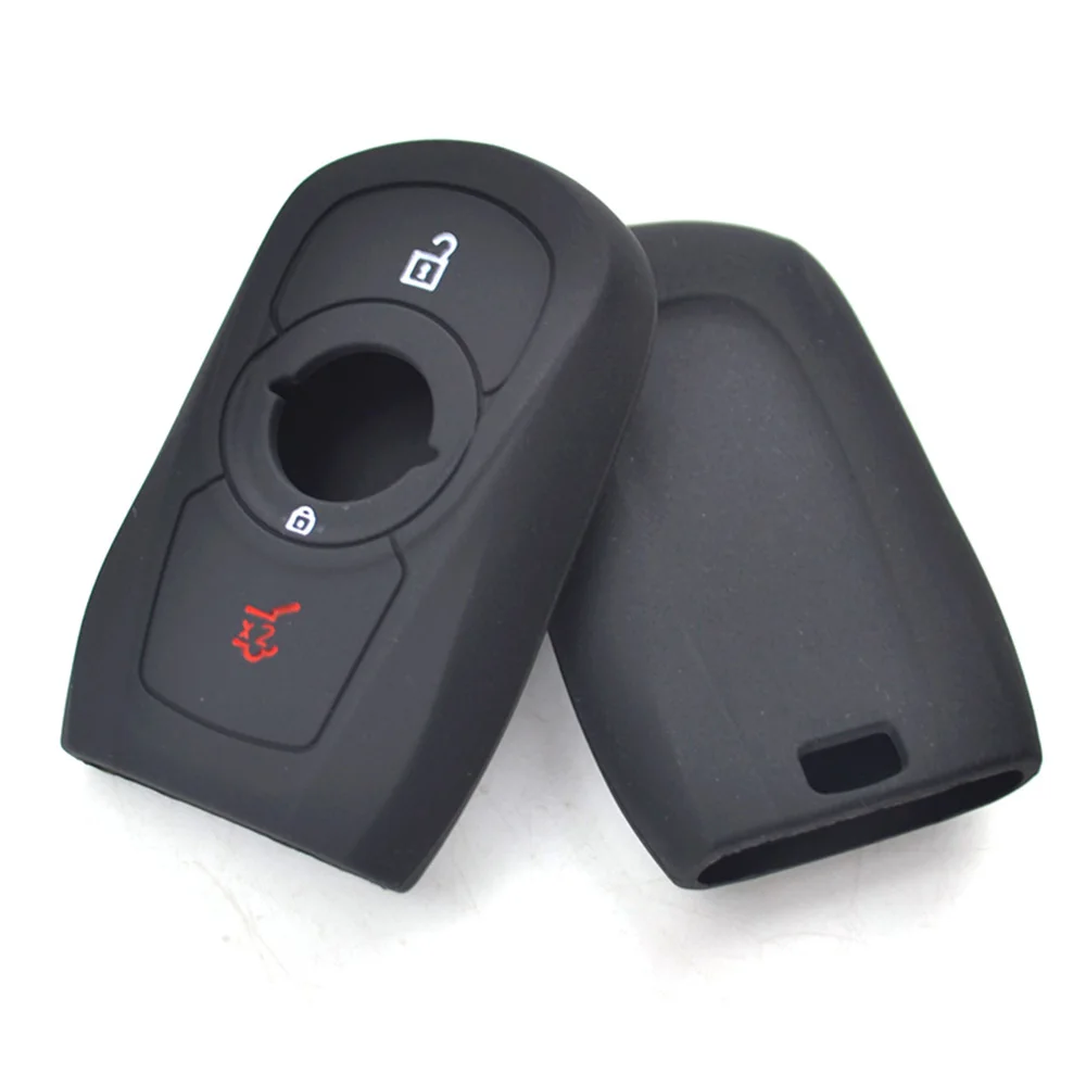 Key Case Cover Key Case Car Key Shell Remote Control Case Cover Silicone Car Key Case Cover For Opel Vauxhall Astra K Insignia Corsa E Remote Fob Shell Jacket Protector