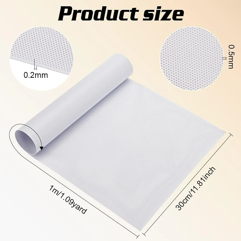 Fursuit Eye Mesh Custom Fursuit Eye Mesh 39x11.8inch PVC Plastic Net 0.2mm Thick Waterproof Printable Mesh For Furries Cosplay Props