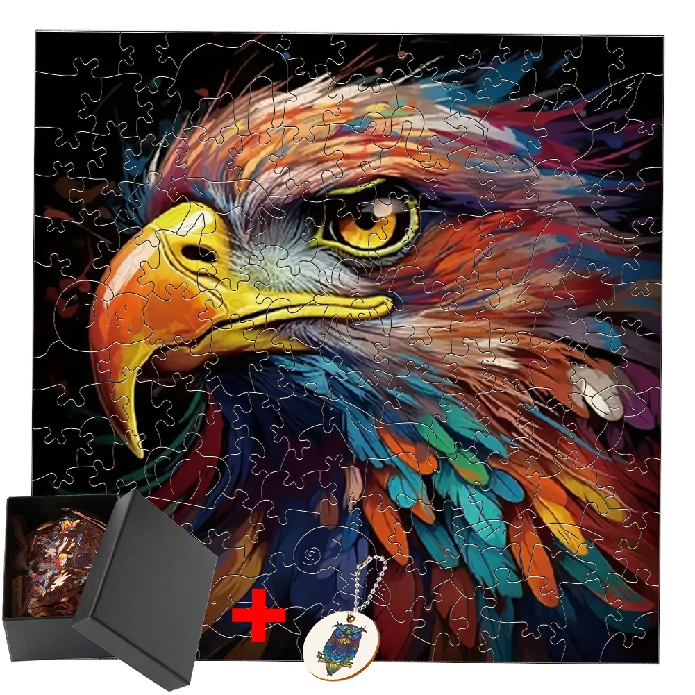 

Eagle 3d Wooden Puzzle For Adults Animal Wooden Puzzles Educational Games Kid Puzzl Toy Children Brain Teaser Game Boy Diy