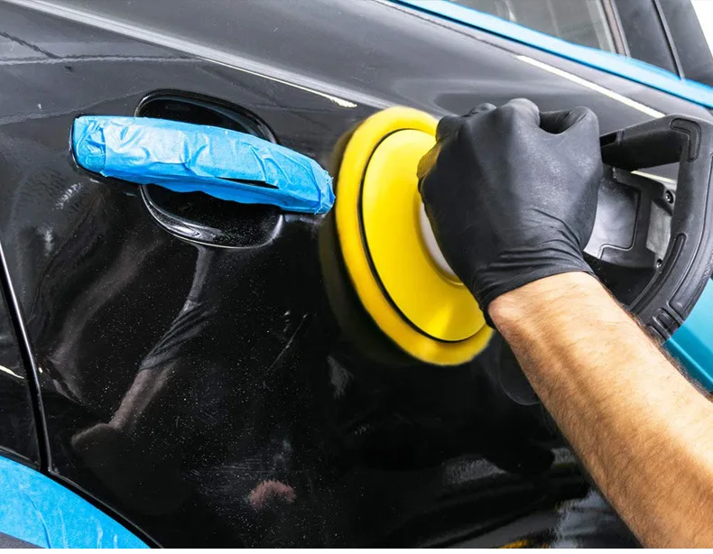 8 Löcher 125 mm 20 Stück gelbes Schleifpapier 5 Zoll, Scheiben Schleifer Auto Holzbearbeitung Metall Schleifscheibe Schleifpolierwerkzeug – Detail 7