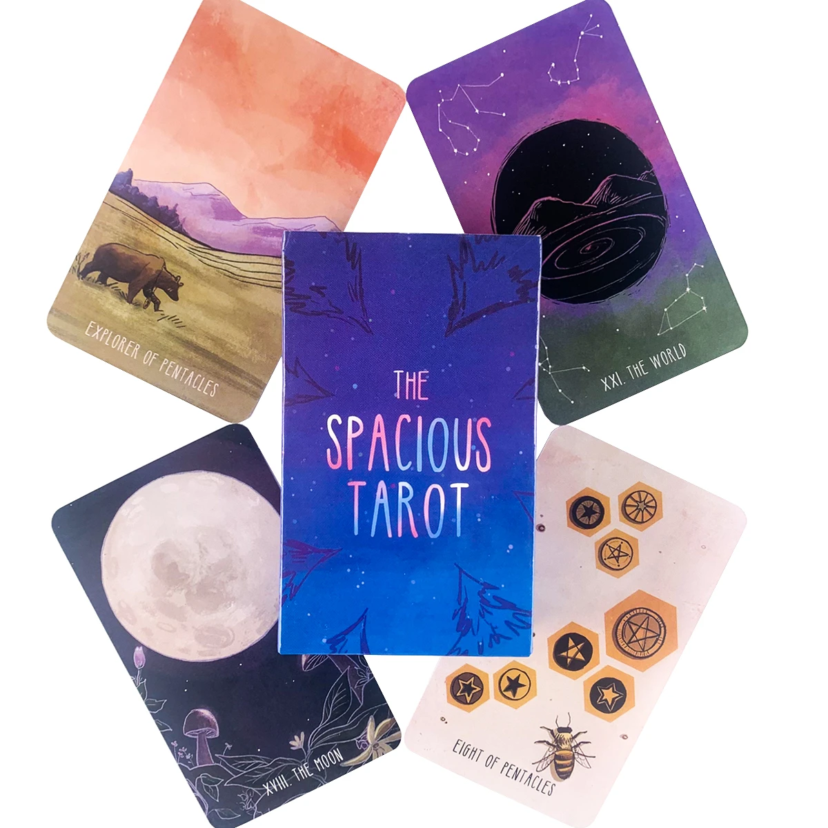 The Spacious Tarot Deck Oracle Cards Fun Party Card Games Divination With  Guidebook Witch Playing Cards 18+| | - AliExpress