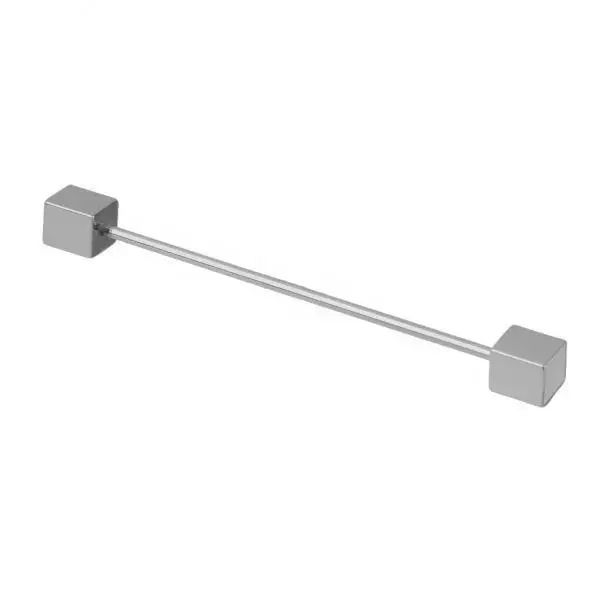 

10x Men Shirt Tie Collar Pin Tie Clip Clasp Bar Cusp Head Brooch Pin Chain