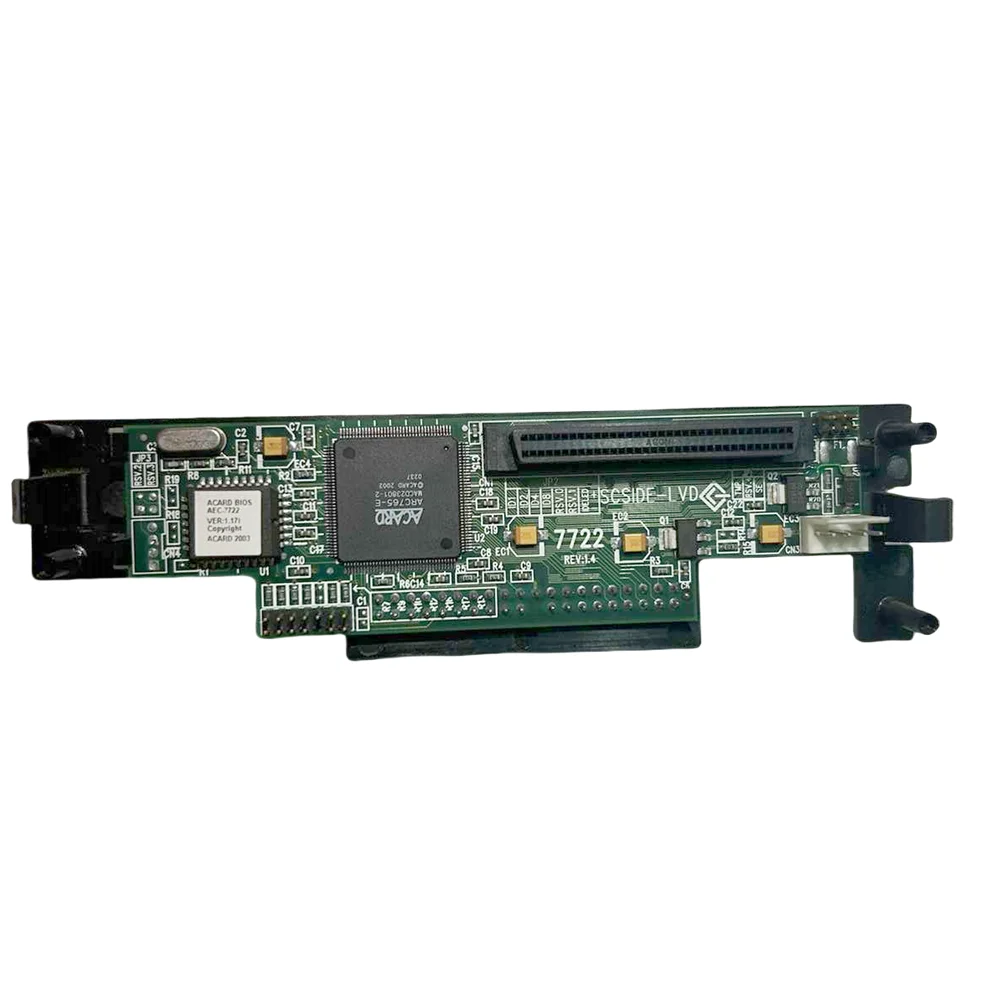 Beke AEC-7722 Original IDE to SCSI 68Pin IDE to LVD SCSI Bridge Adapter Card 68-Pin Storage Controller Adapter Card