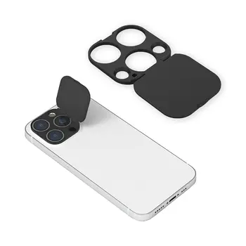 1PC Obiettivo Della Fotocamera Posteriore Flip Cover Protector Obiettivo Del Telefono In Plastica WebCam Privacy Adesivo Protettivo Per iPhone 13 Pro Max 13Mini