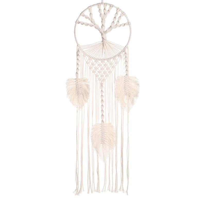 

Dream Catcher Home Macrame Wall Hanging For Room Decoration Woven Tapestry Bohemian Tassel For Children's Room