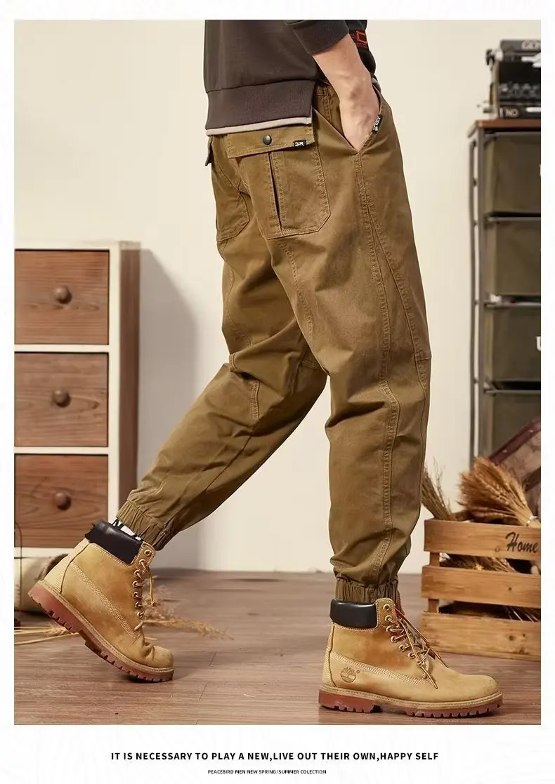 Description Picture 6 of itemBaggy leggings fall fashion pants boys' pants cross-border handsome fashion casual pants