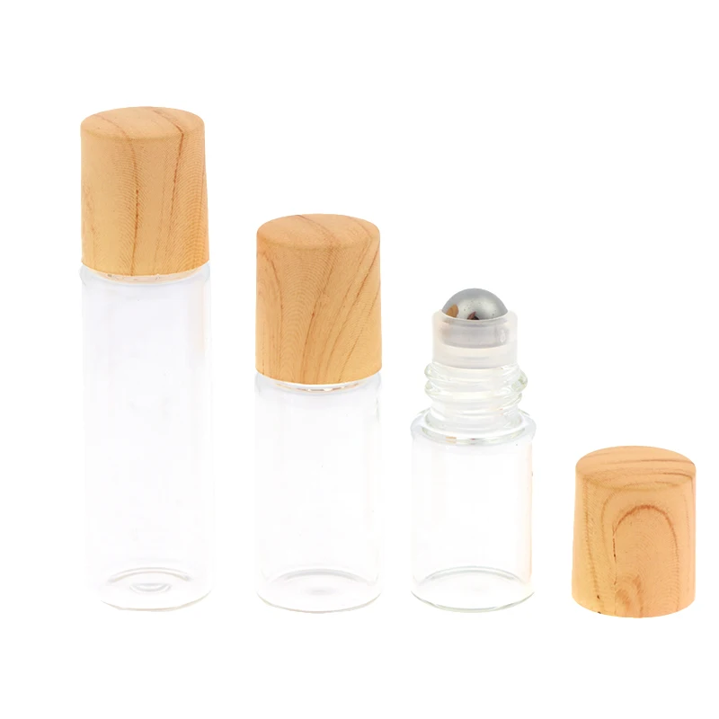빈 향수 롤러 볼 병, 액체 오일 용기, 리필 가능한 병, 휴대용 미니 보관 병, 1 ml, 2 ml, 3 ml, 5ml