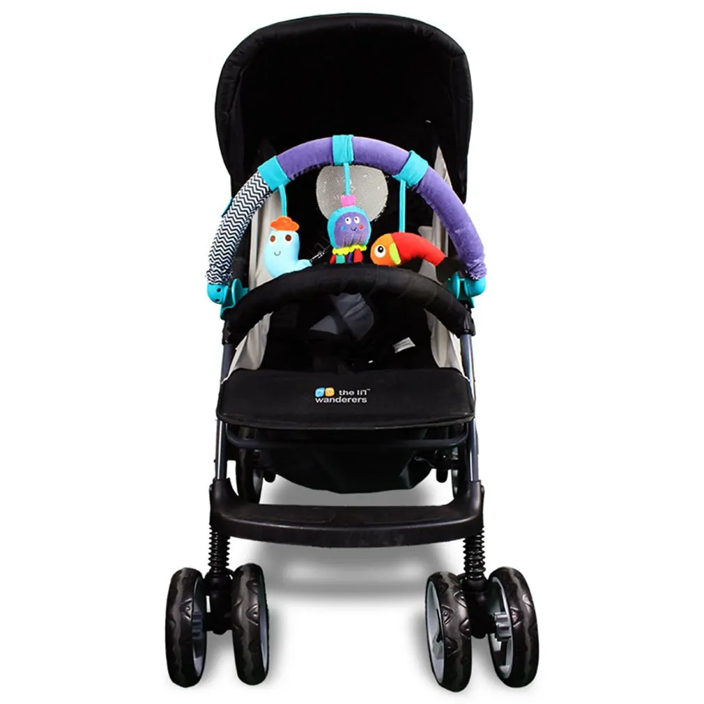 

Multifunctional Baby Stroller Cart Clip Wind Chime Music Box Crib Pendant Cloth Bed Bell Animal Pendant Newborn Wind chimes Toys
