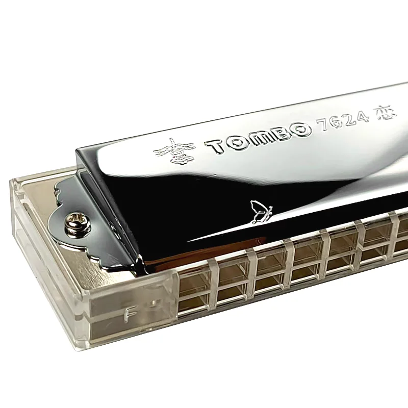 Tombo Harmonica Tremolo Hope No. 7624 24 Holes Professional