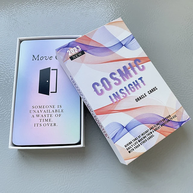 Cosmic Insights Oracle Deck 美しいカード 丈夫な予言タロット