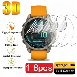 Premium Screen Protector Film - 8 Pieces (Fenix 8 Solar 47mm)