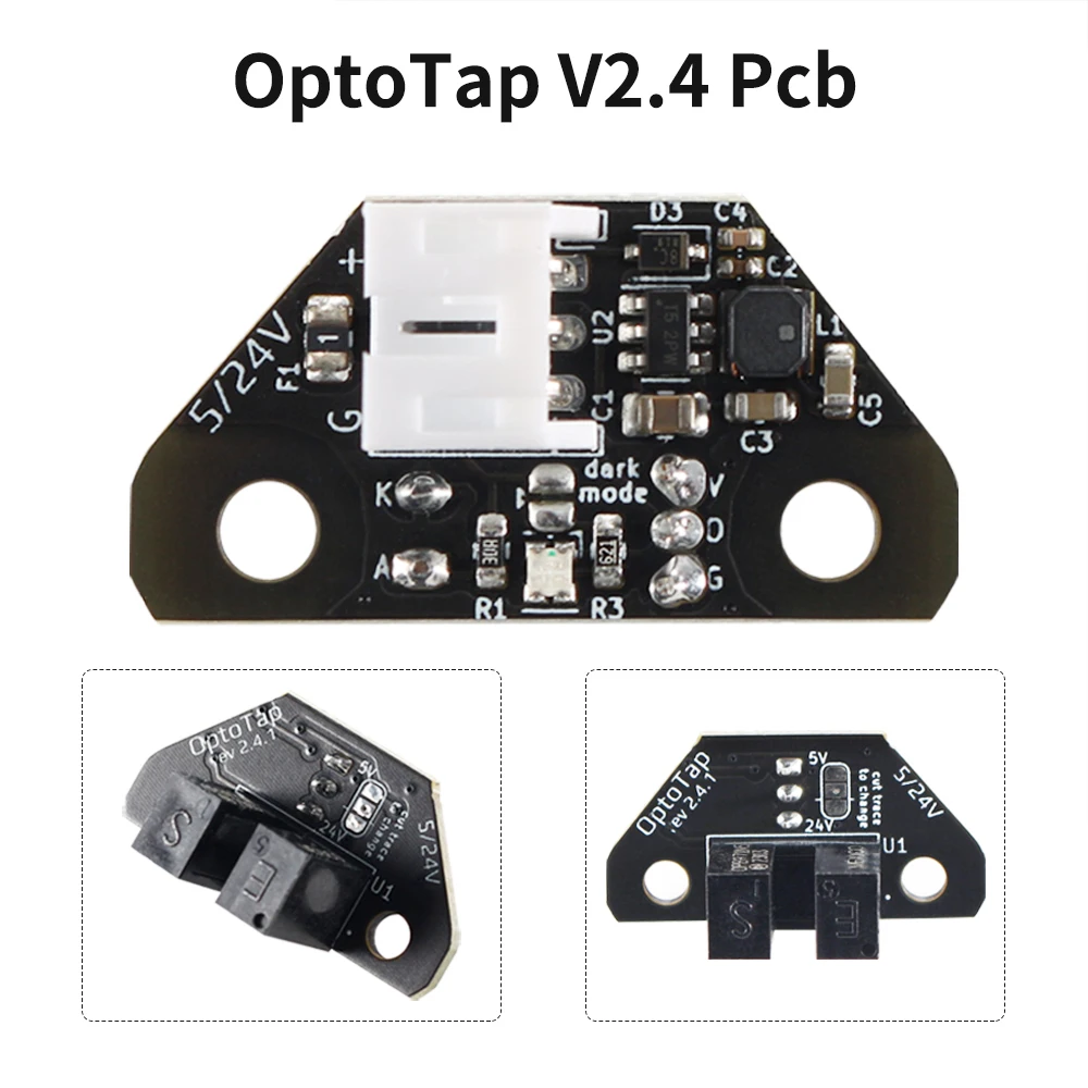 Voron Tap V2.4 Kit Optotap V2.4 Pcb 398 971 Sensor Supprt 5v e 24v com as Peças de Impressão para Impressora 3d Voron 2.4 r2 Trident - Imagem 5