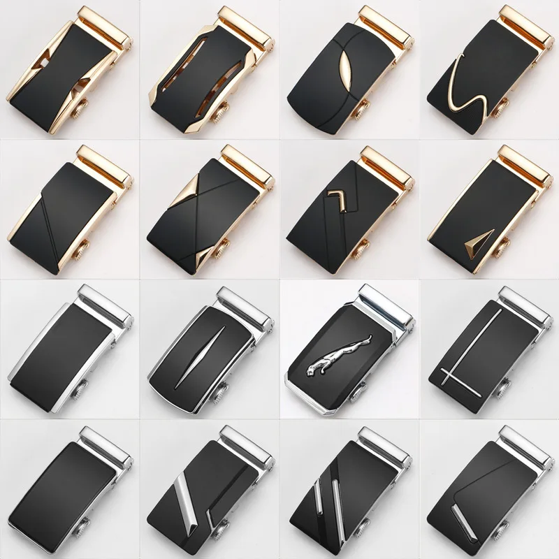 

New Men's Belt Buckle No Belt Buckle Casual Waist Head Business Accessories Automatic Buckle Width 3.5cm пряжка для ремня мужчин