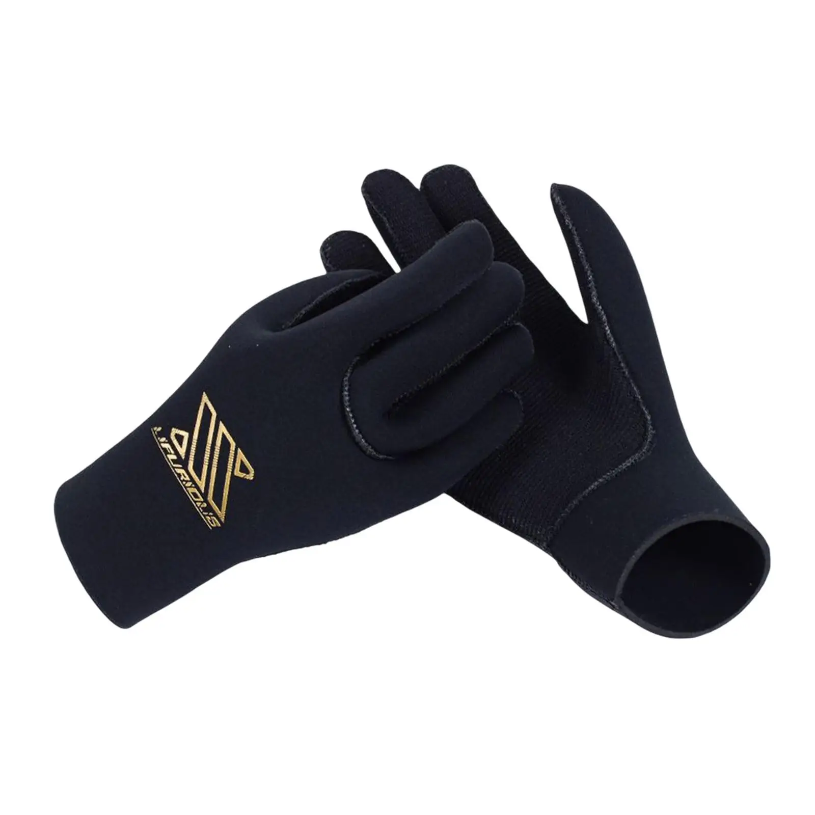 Black 3mm Neoprene Diving Scuba Spearfishing Snorkeling kayak Wetsuit Gloves Size S-XL