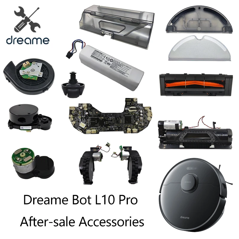 Original Dreame Bot L10 Pro Robot Vacuum Cleaner Spare Parts Wheel