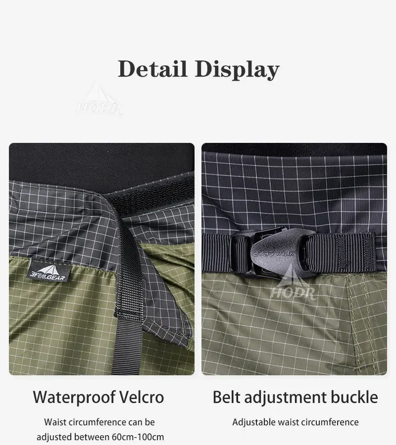 3F UL GEAR Outdoor Waterproof Rain Skirt outdoor rain skirt