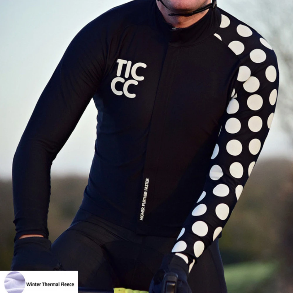 Men's Cycling Jersey Long Sleeve for Winter Bicycle Cycle Clothes rcc clothes pro fit