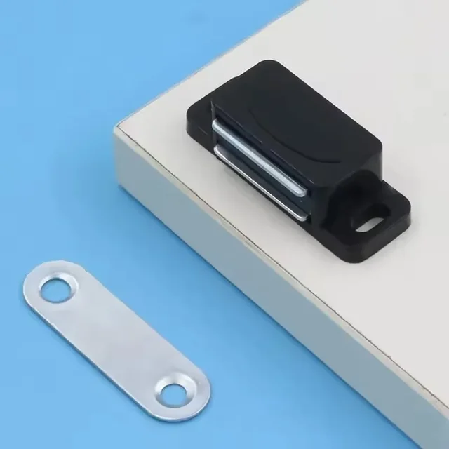 ตัวล็อคแม่เหล็กติดตู้ 4/8 ชิ้น, ตัวล็อคแม่เหล็กประตู, ตัวปิดประตูตู้เสื้อผ้า, อุปกรณ์ฮาร์ดแวร์ 3