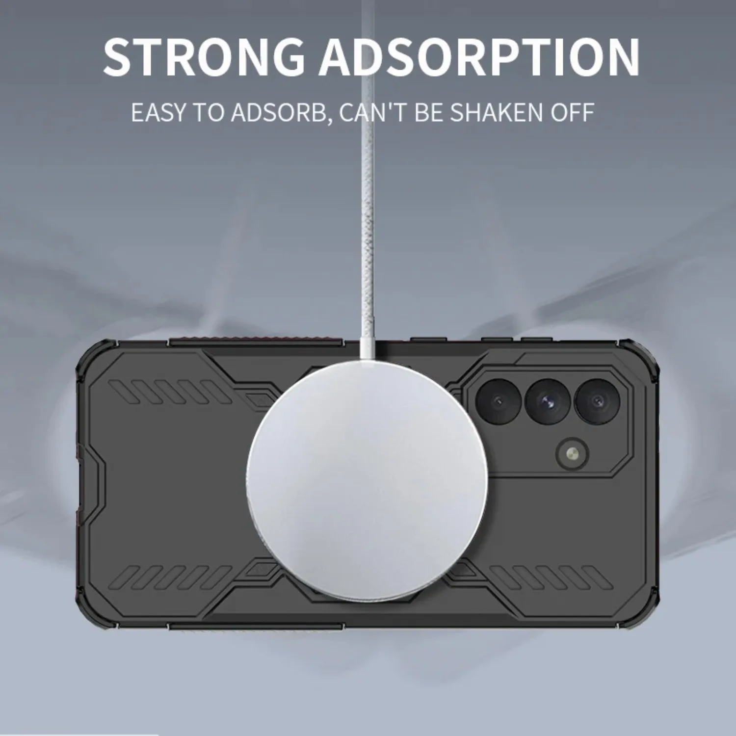 Enhanced Lens Protection Heat Dissipation Magnetic Phone Case