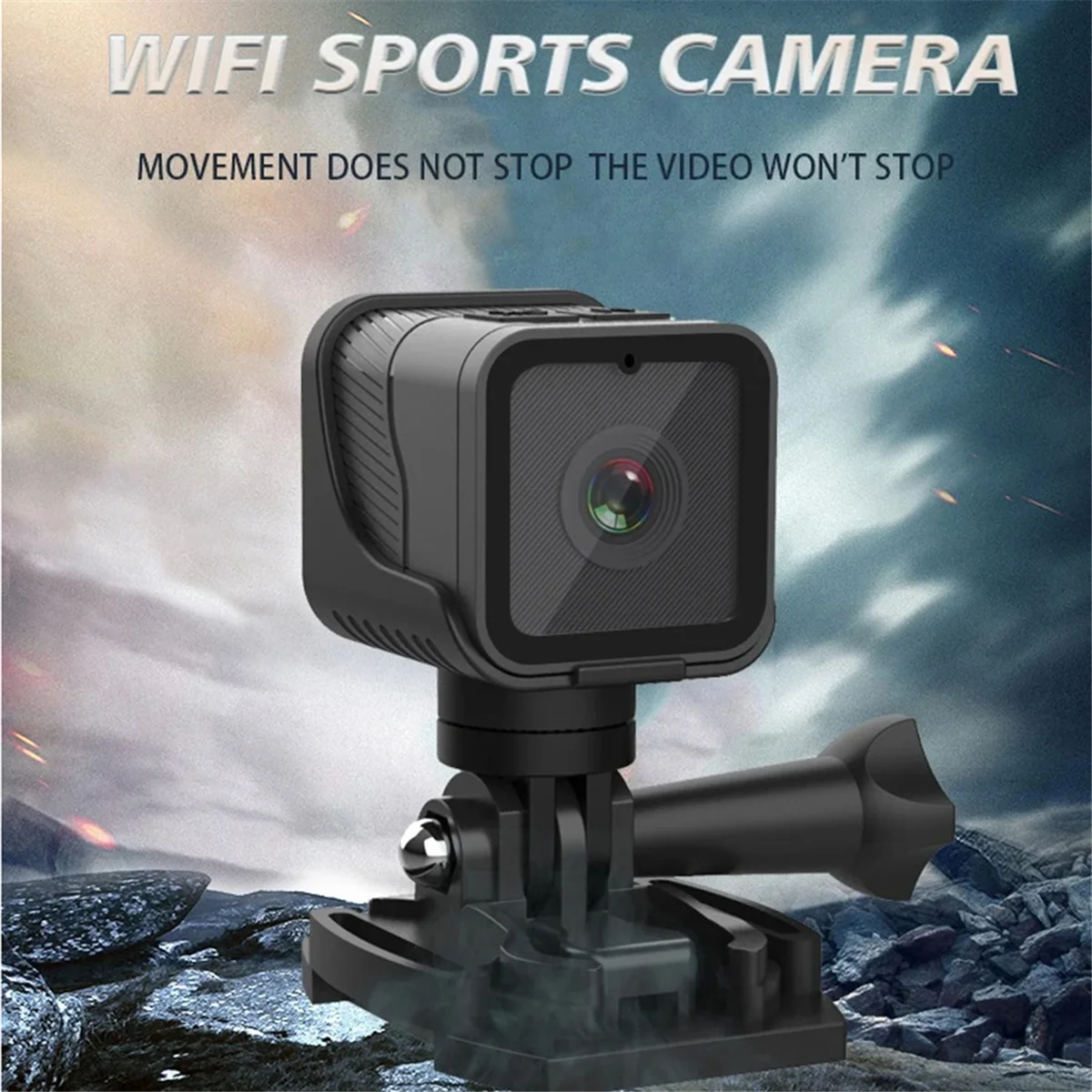 

HD 1080P Wireless Monitoring IP Camera Secret Camera Mini Wireless Network Camera WiFi Camera Outdoor Bicycle Recorder