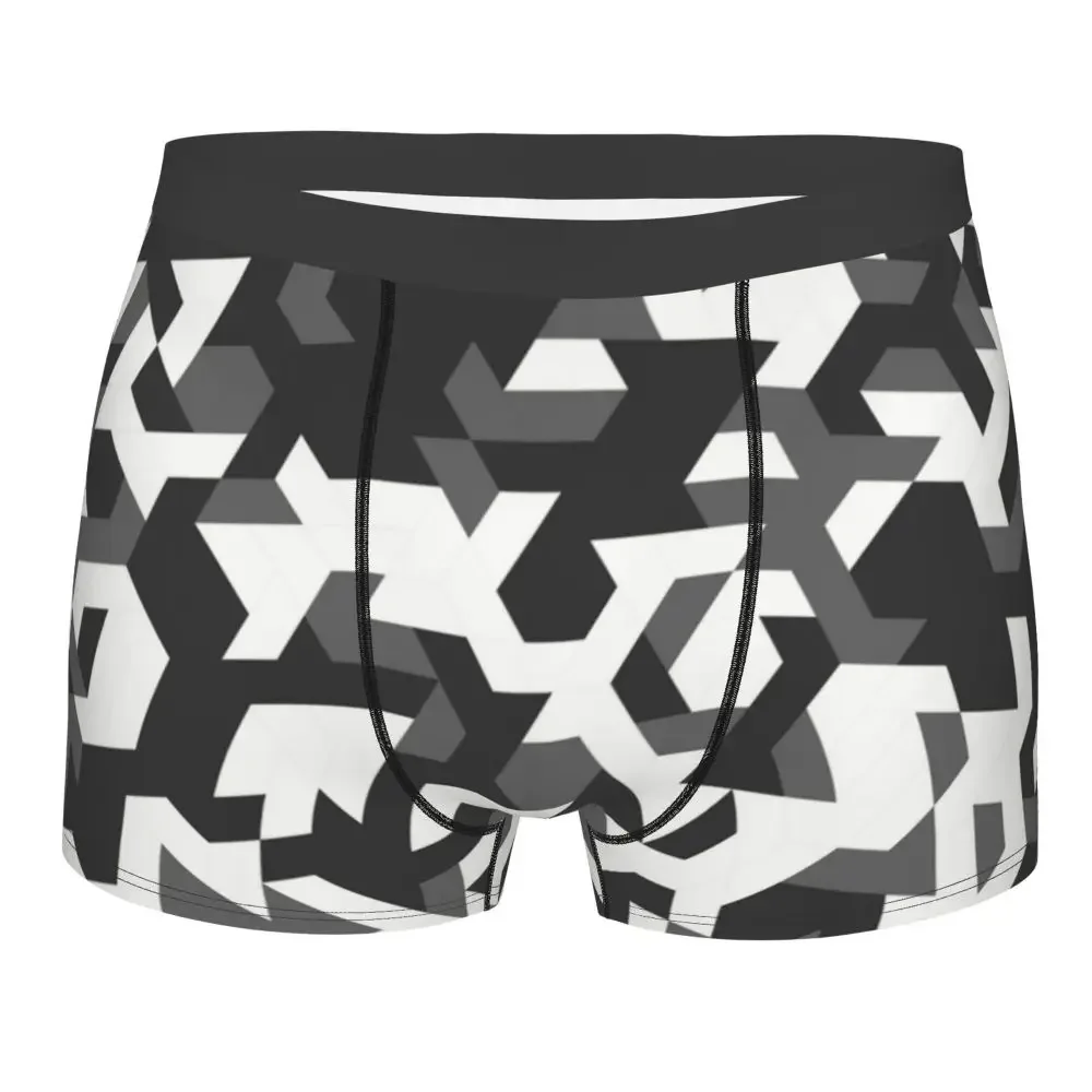 

Urban Camouflage Men's Underwear Military Boxer Briefs Shorts Panties Novelty Soft Underpants for Homme