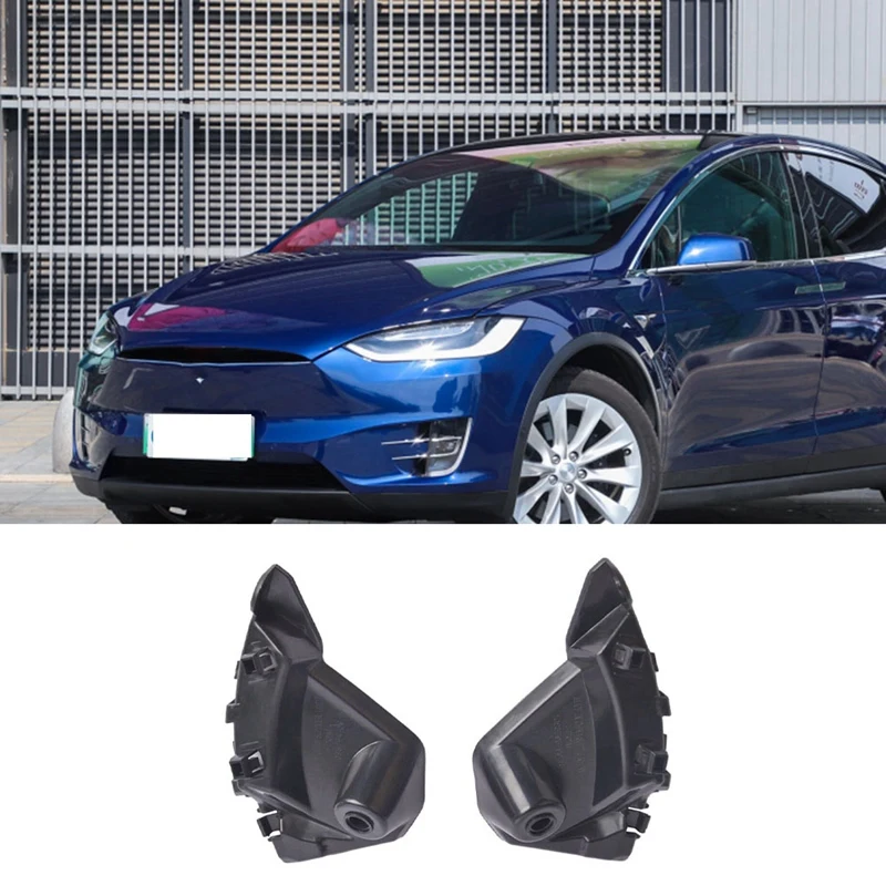 

1 пара, передние кронштейны для бампера Tesla Model X 2015-2021