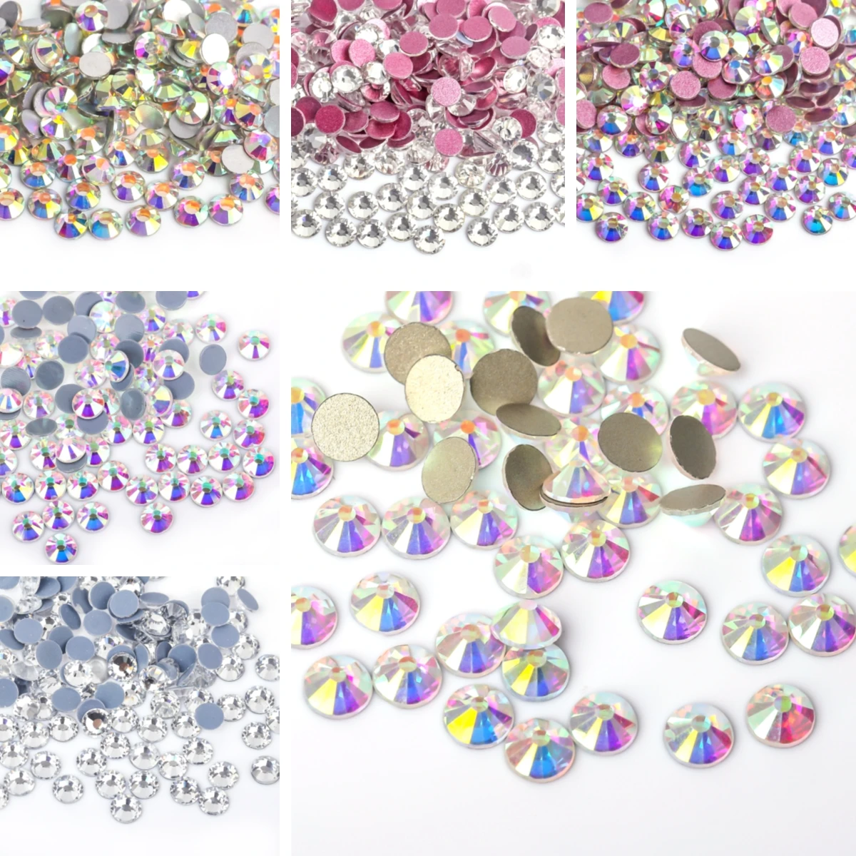 DMC Hot Fix Rhinestone SS4-SS40 hot fix rhinestones