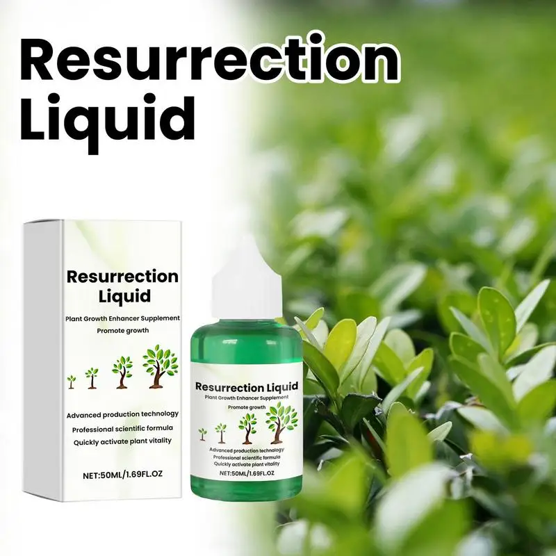 Liquid Resurrection Flower Resurrection Liquid Plant Fertilizer Natural Fast-Acting Nutrients For Flower 50ml