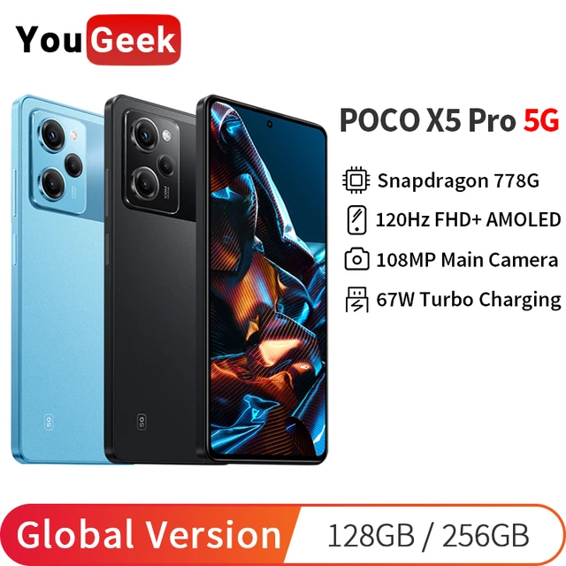 World Premiere】POCO F5 Pro 5G Global Version 256GB / 512GB NFC Snapdragon  8+ Gen 1 Octa Core WQHD+ 120Hz AMOLED 67W 64MP Camera - AliExpress