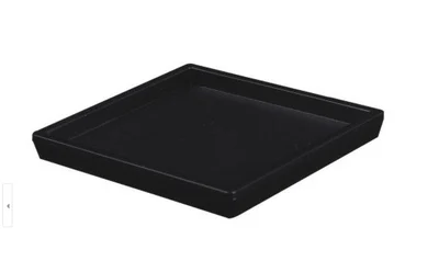 ABS simple style hotel bathroom small soap dish 9*9cm