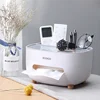 Paper Box Home Living Room Office Coffee Table Creative  Light Luxury Multi-function Remote Control Desktop Storage Tissue Box 1