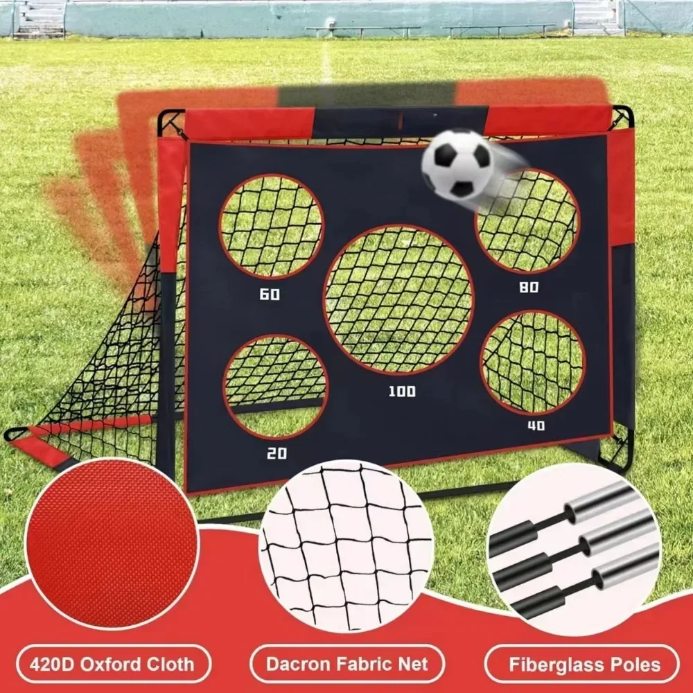 Football Goal Portable 2-in-1 Football Net