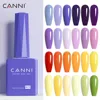 CANNI Gel Nail Polish VIP Gorgeous Christmas Red Color Winter Nails Full Coverage HEMA FREE Soak Off UV LED Semi Permanent Gel 5