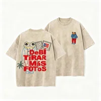 T-shirt Bad Bunny « Debí Tirar Más Fotos » DTMF Merch pour Hommes et Femmes – T-shirt graphique de l'album du tour 2026 – Décontracté à manches courtes – Style Harajuku Streetwear 2