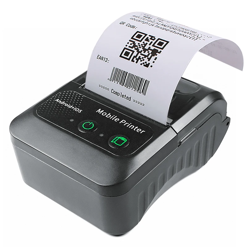 

Портативный термопринтер мини-принтер 58 мм Bluetooth POS чековый принтер мобильный 58HB2