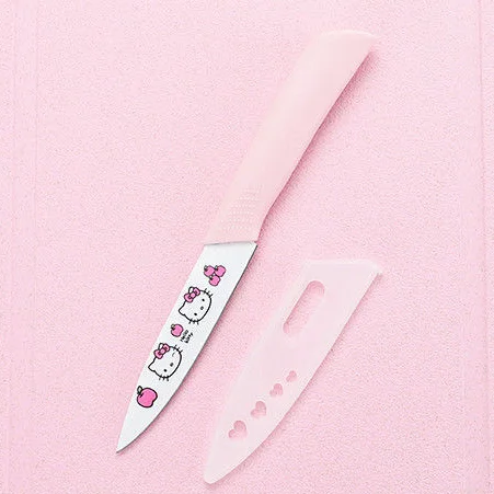 Out-of-print spot Sanrio authorized HelloKitty knife set-chef's