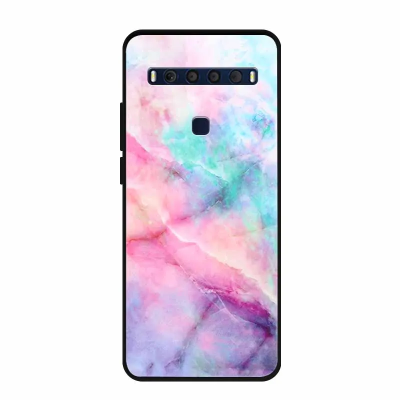 Marble TPU Silicone Bumper Shockproof Protective Case Cover