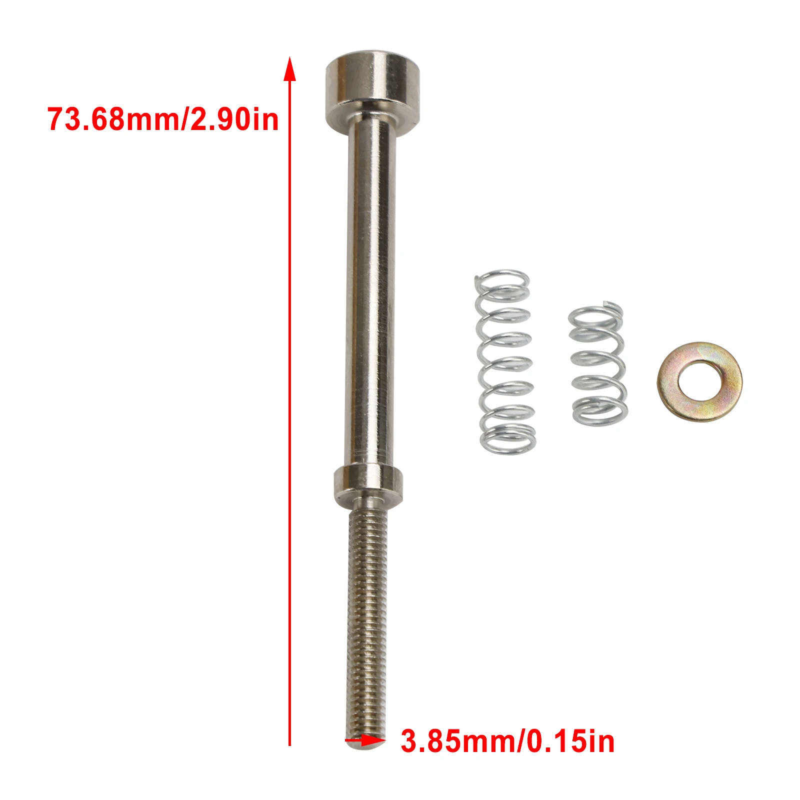 2X Carburetor Rebuild Kit Idle Screw Spark Plug fit for 90-06 Big Twin 27006-88 for Carburetor Repair Tool Kit