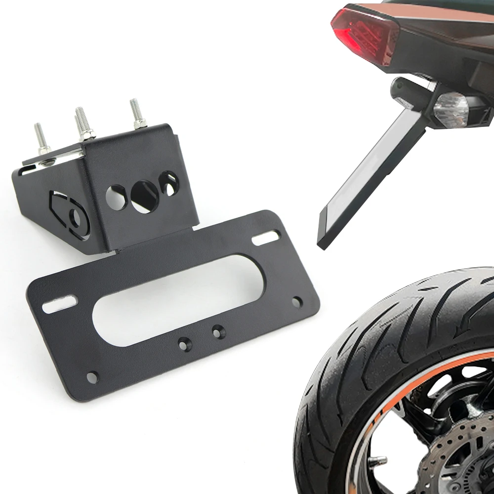 Für Kawasaki Z1000 Z 1000 2003-2023 Motorrad Kennzeichen Halter Hinteres Heck Orntlich Kotflügel Abscheir Blinker