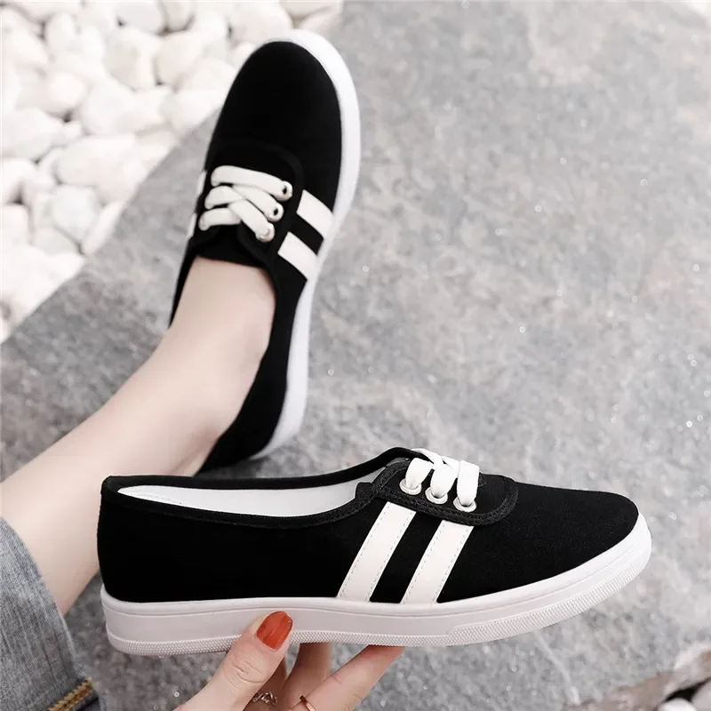 Cresfimix women cute cat & dog print flat shoes lady spring & summer slip on loafers female cool comfortable black flats zapatos