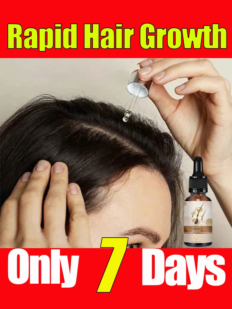 

Unisex Hair Growth Oil Products for Man Women Fast Regrowth Effective Baldness Repair Hereditary Anti Hair Loss Treatment