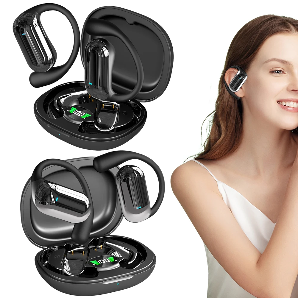 3-in-1 AI Translator Earbuds Global Bluetooth 5.3 ENC Noise Cancelling 144 Languages Intelligent Real-time Translation Earbuds Translator Earbuds Voice Translator Translator Earphones