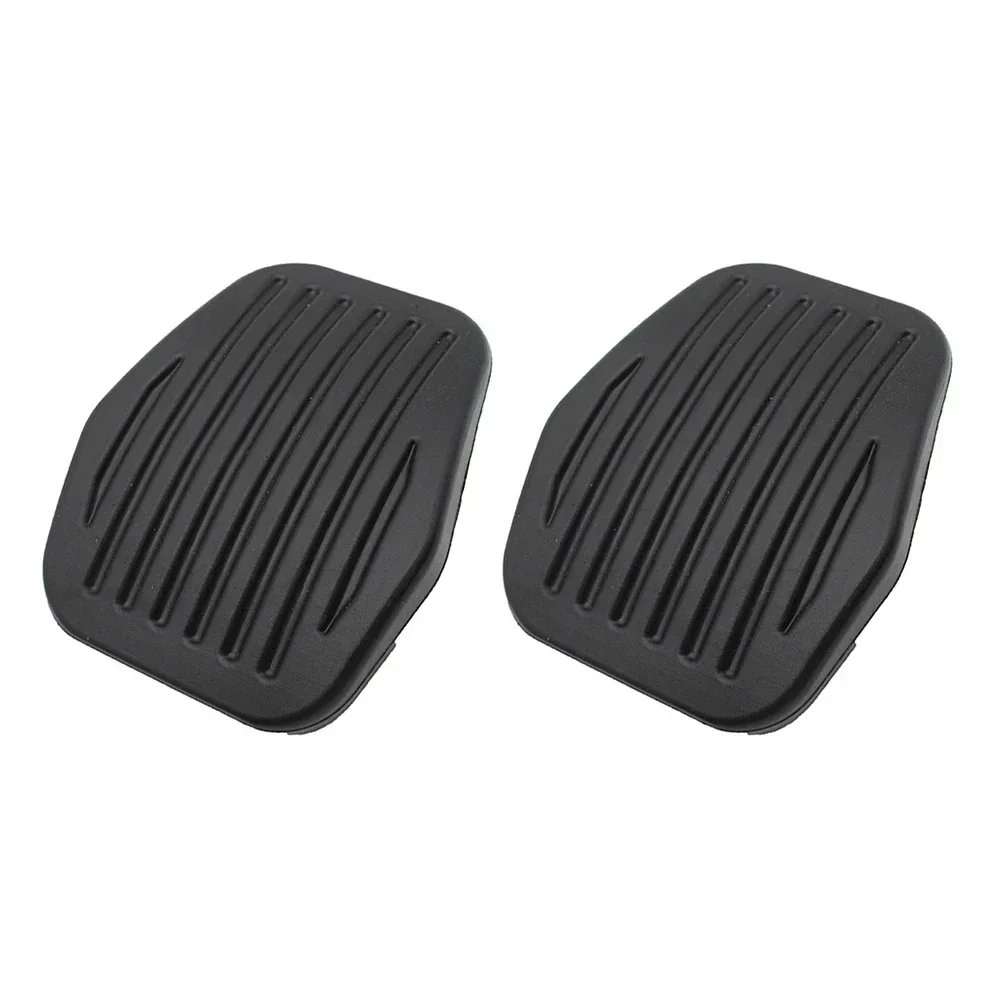 2pcs Car Brake Clutch Pedal Pad For Ford MK2 2005-2011 For Focus III 2011-2014 C-Max 2003-2009 Kuga 2008-2014 car pedals