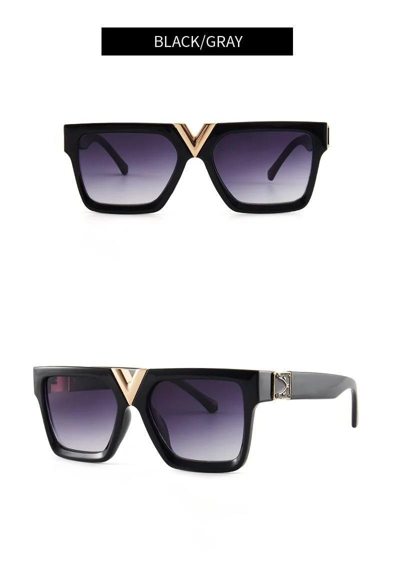 Nouvelles lunettes de soleil les plus vendues, tendance Instagram de la mode européenne et américaine, mode de photographie de rue, lunettes de soleil polyvalentes_voghion.com