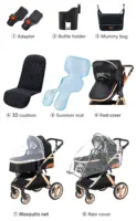 Poussette 3 en 1 pour bébé, voiturette pour bébé, articles pour nouveau-né, poussettes légères, siège auto pour bébé, poussettes à quatre roues 2