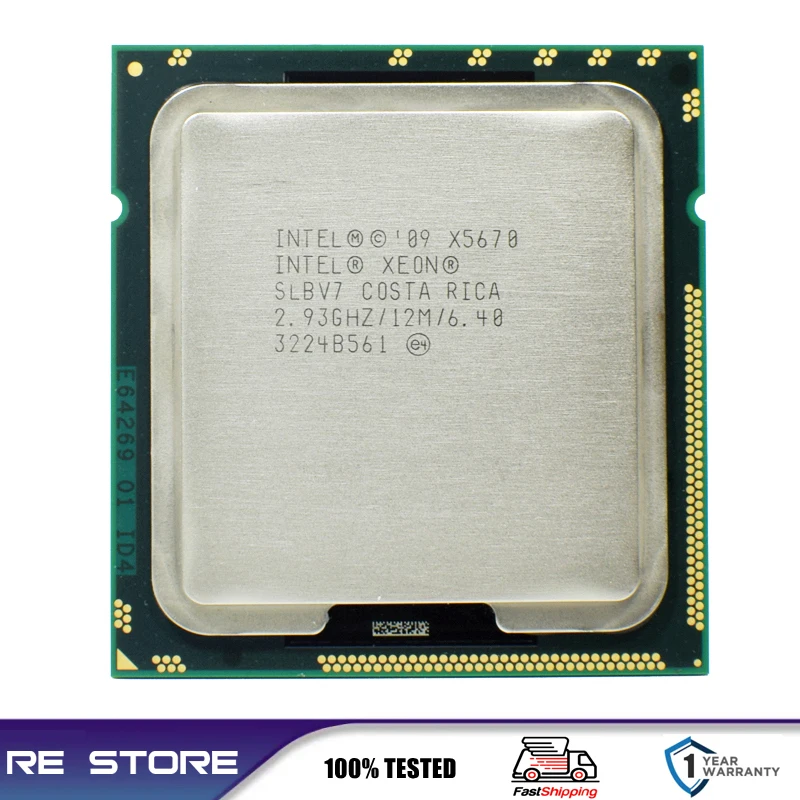 プロセッサーIntelXeon X5670 2.93ghz lga 1366 12mb l3キャッシュ6コアサーバーcpuintel