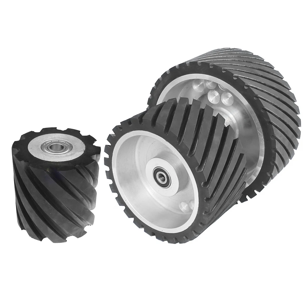 Rubber Contact Wheel Belt Grinder Belt Grinder Contact Wheel 150mm